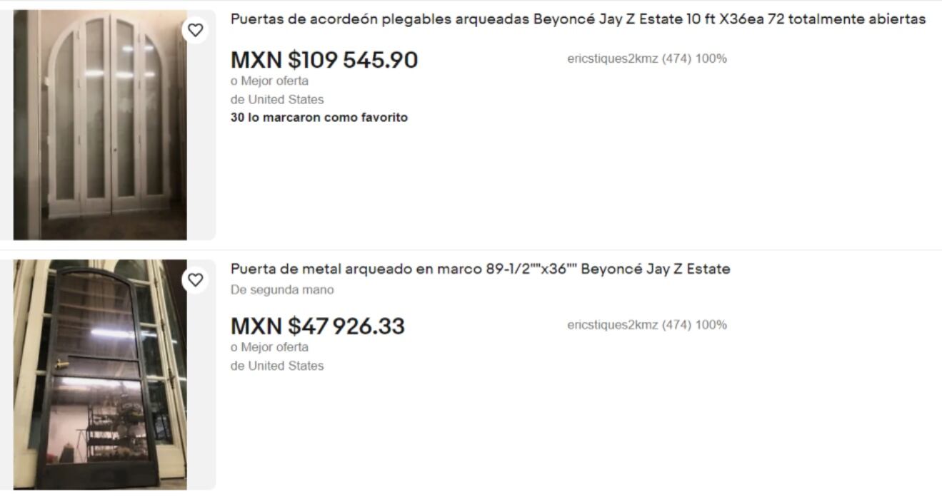 Elementos de la casa que rentaron Beyoncé y Jay Z / Instagram