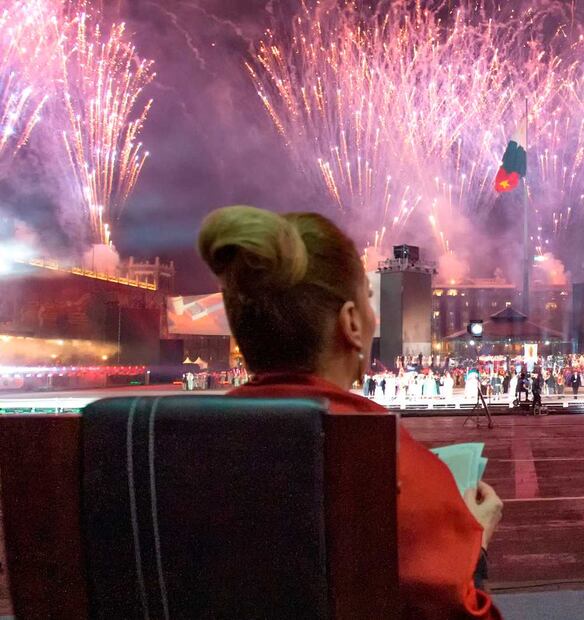 Todo sobre el look de Beatriz Gutiérrez Müller en el evento de la Consumación de la Independencia
