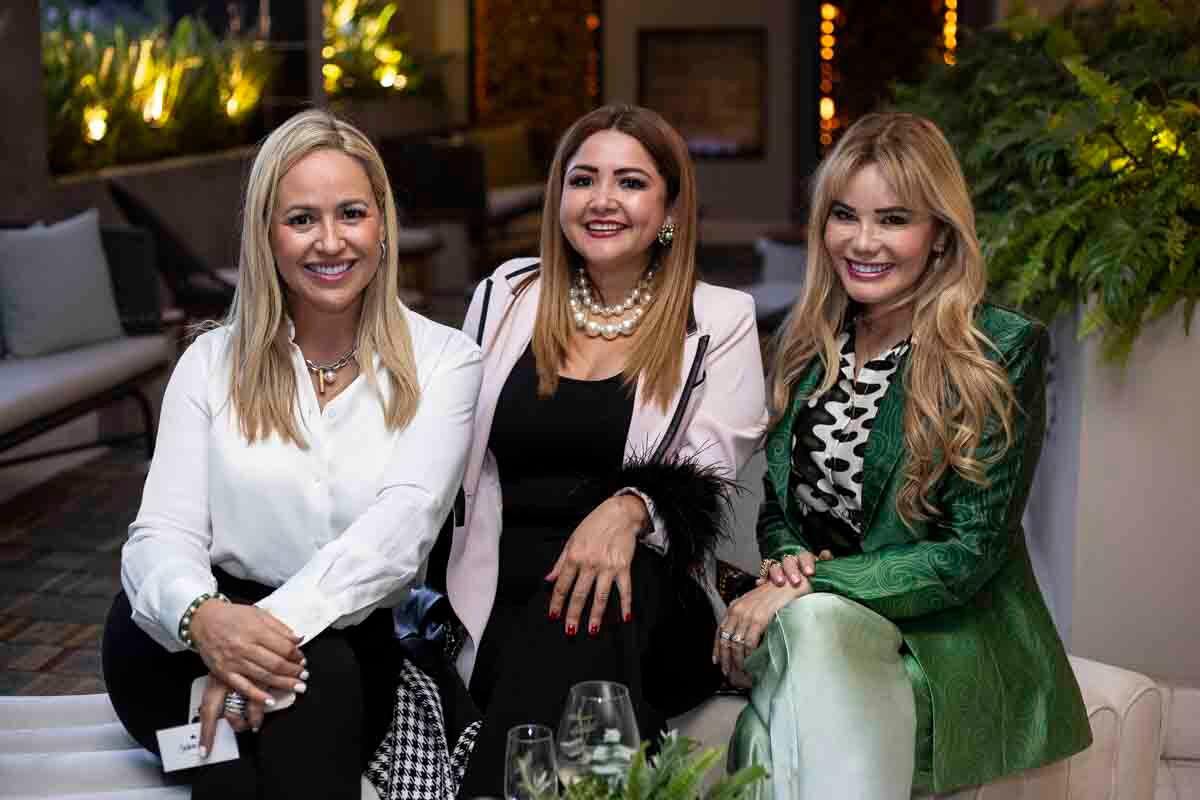 Irlanda Anaya, Alicia Carranza y Norma Contreras. (Foto: Esteban Torreblanca)