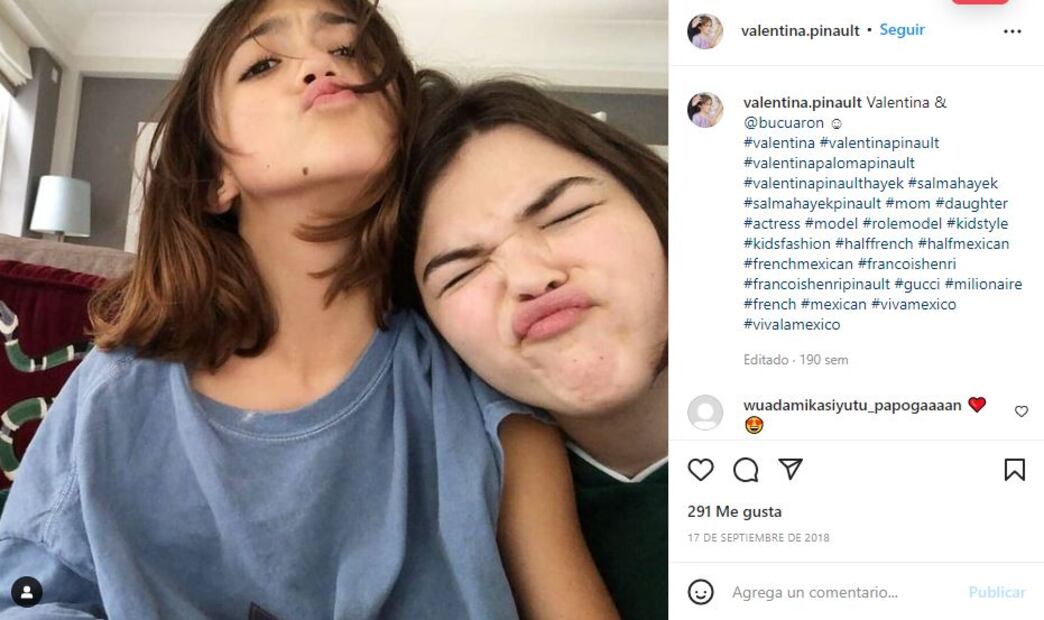 Hijas de Salma Hayek y Alfonso Cuarón protagonizan divertido TikTok