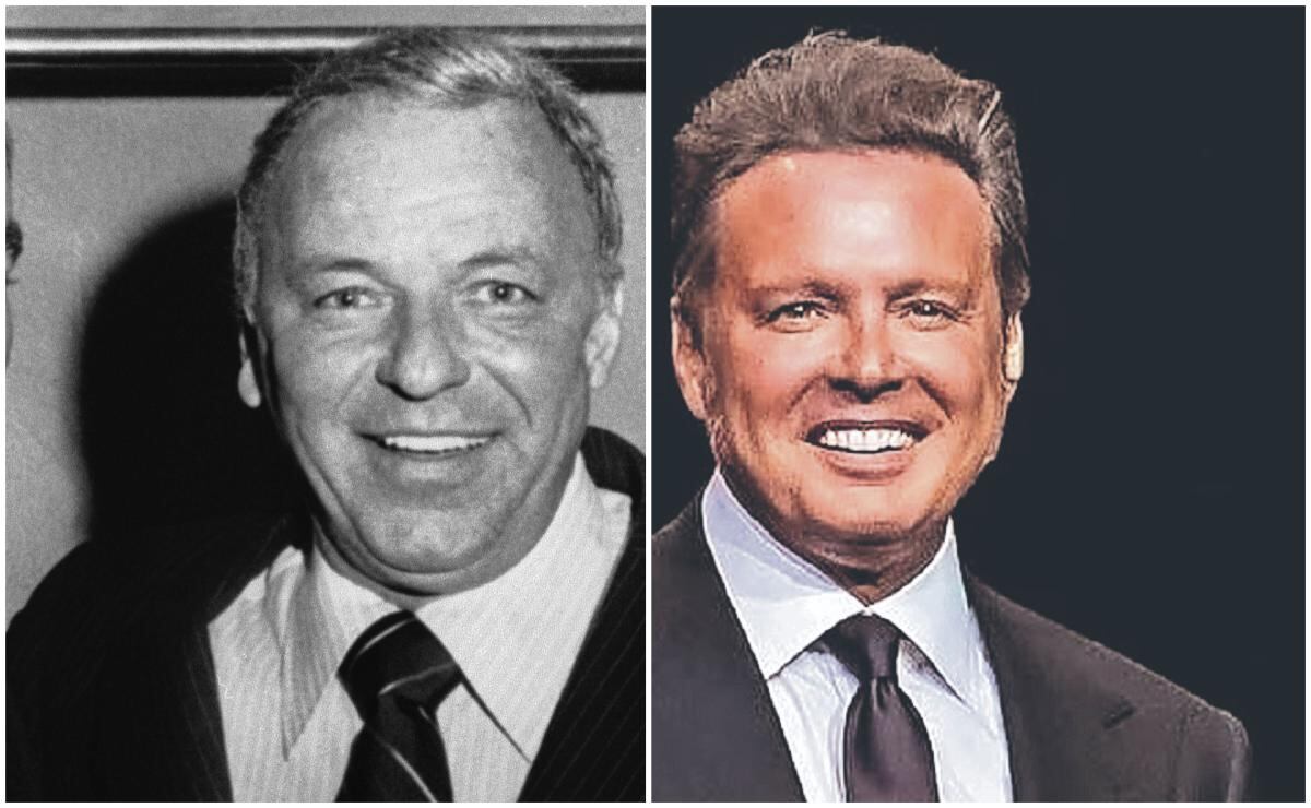 Frank Sinatra envió conmovedora carta a Luis Miguel en 1996