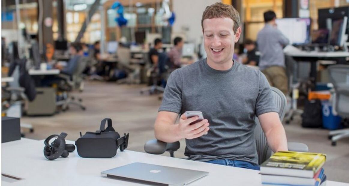 Te damos un recorrido por la oficina de Mark Zuckerberg 