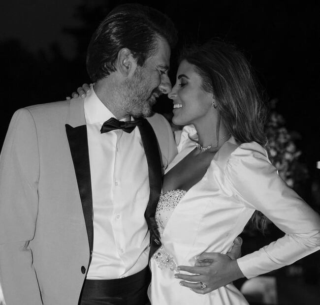Eduardo Videgaray Sofía Rivera Torres en su boda / Instagram: @sofiariveratorres