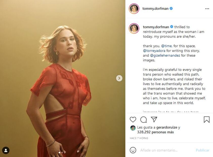 Tommy Dorfman, de la serie “13 Reasons Why”, se declara mujer trans