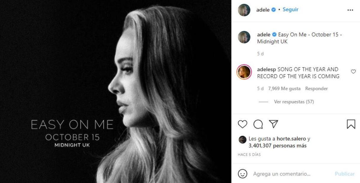 Adele es multada tras la grabación de su más reciente video musical