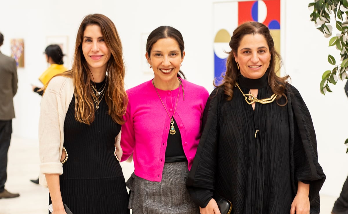 Angélica Tovar,  Karla Martínez de Salas y Soumaya Slim / Foto: Esteban Torreblanca - Clase