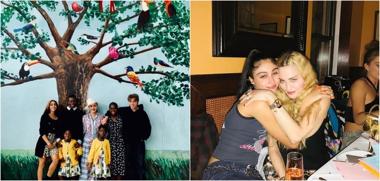 Cerca de cumplir 61 años, Madonna celebra la vida con 6 hijos