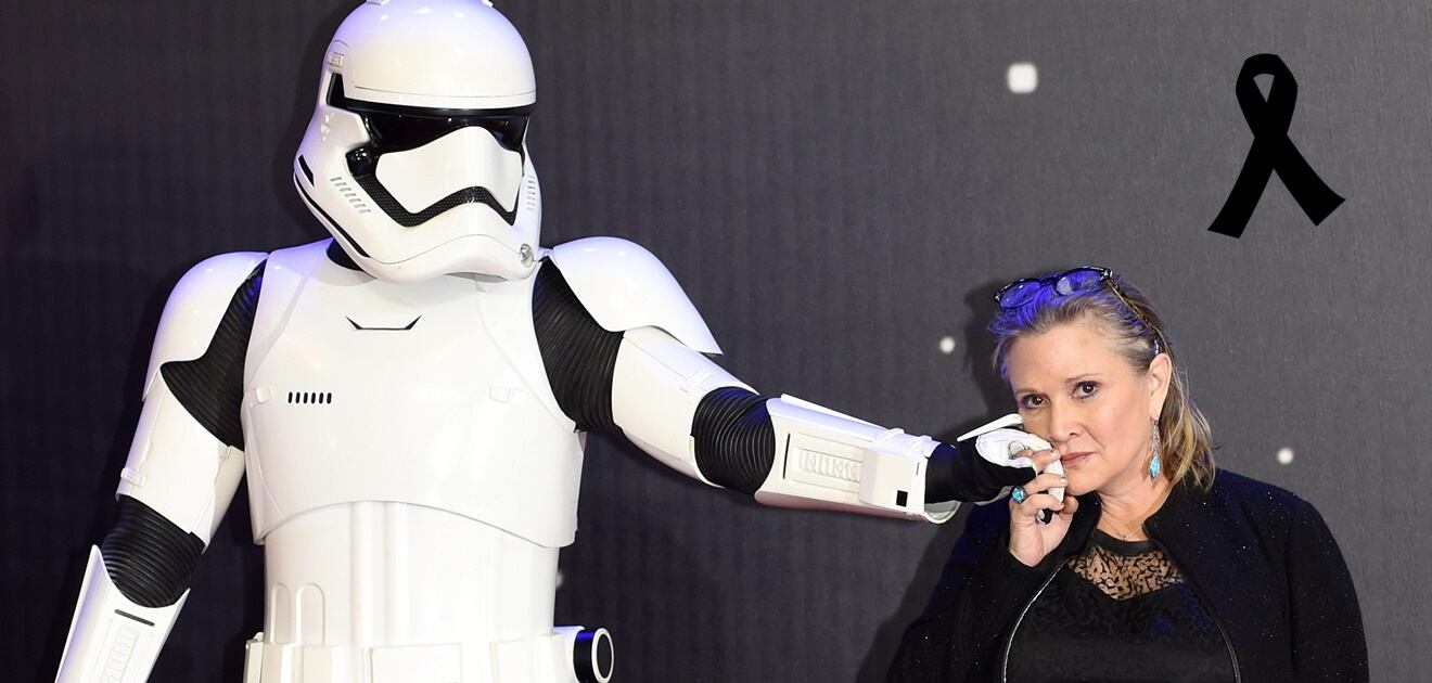 Fallece Carrie Fisher, la princesa Leia de "Star Wars"