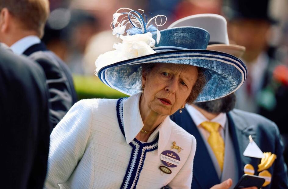 La princesa Ana en el Royal Ascot celebrado hace unos días / Foto: AFP