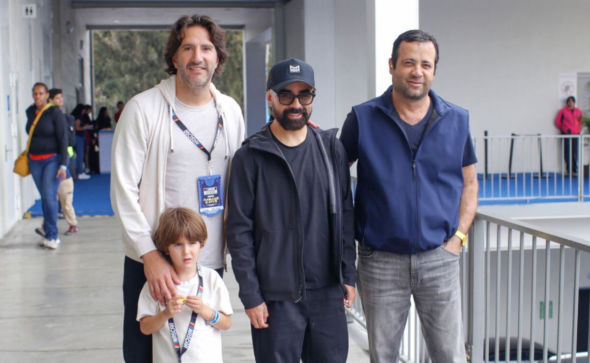 Diego Casas, Mario Sandoval y Bobby Slim / Foto: Esteban Torreblanca