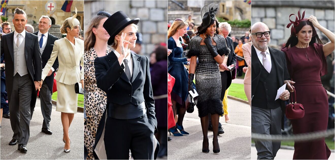 Robbie Williams y otras celebridades, entre los invitados a la boda de Eugenia de York