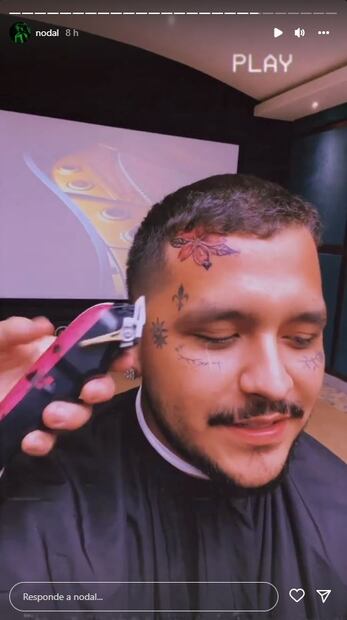 Christian Nodal: Cuánto pagó para taparse el último tatuaje en honor a Belinda
