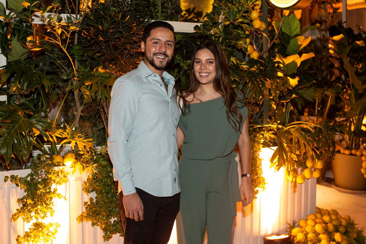 Alonso Reyna y Ximena Cataño. (Foto: Esteban Torreblanca)