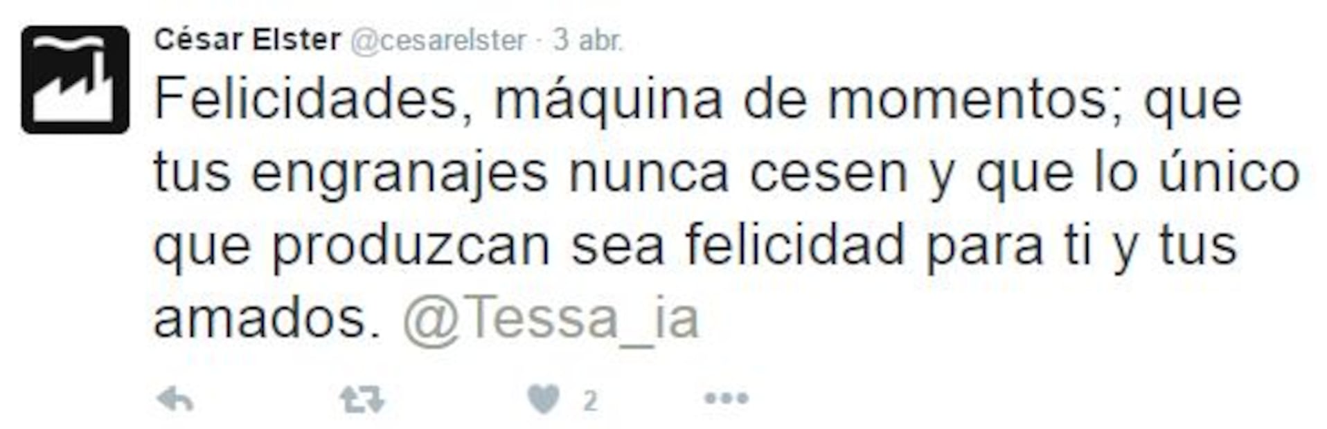 Tessa Ia estrena novio mucho mayor que ella