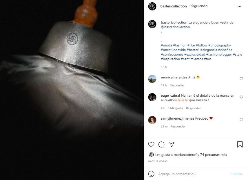 Lanzan el primer diseño de Basteri Collection, en homenaje a la mamá de Luis Miguel