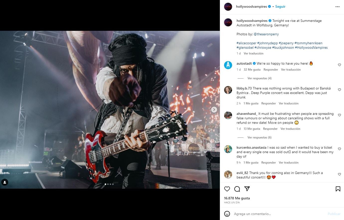 The Hollywood Vampires / Instagram