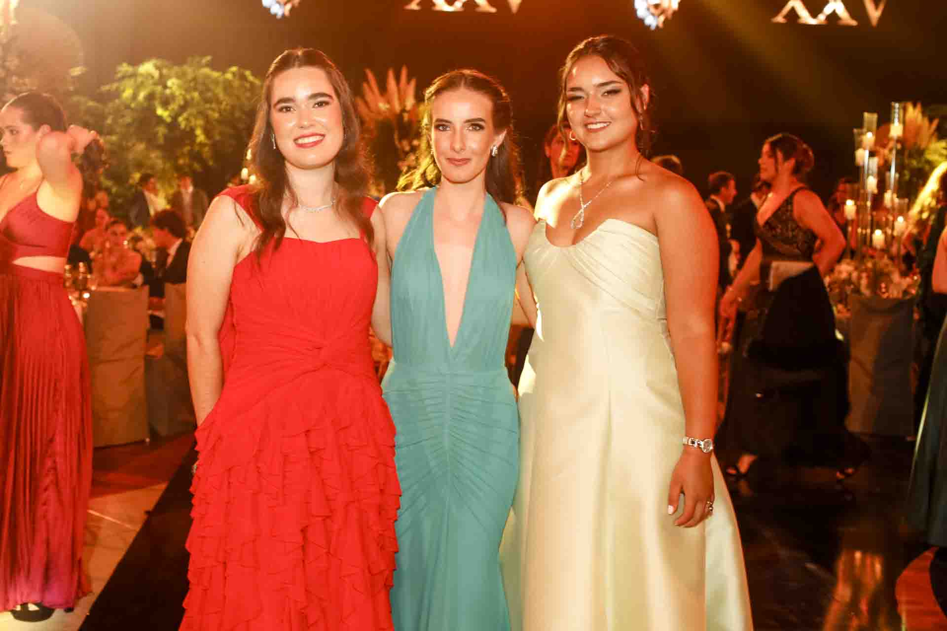 Ana Sofía Carretero, Regina Hickert y Ana Sofía Prado. (Foto: Esteban Torreblanca)
