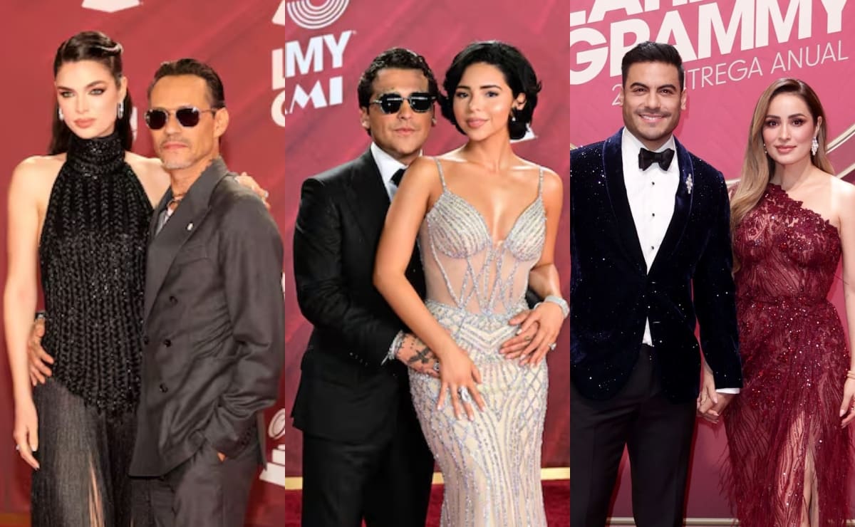 Latin Grammy 2024: Las parejas que derrocharon amor y estilo en la alfombra