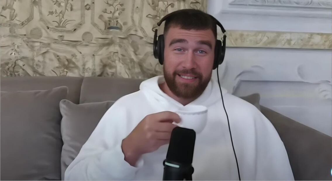 El podcast de Travis Kelce se volvió muy popular en plataformas / Foto: YouTube