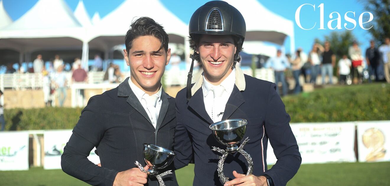 <p>Andrés y Gonzalo Azcárraga Rivera Torres se coronaron como campeones del Gran Premio Otomí. <strong>(FOTO: Corina Herrera)</strong></p>
