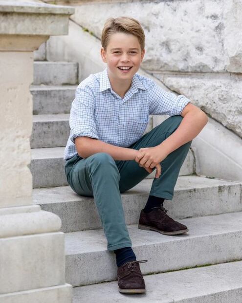 Jorge de Gales, príncipe del Reino Unido, cumple 10 años / Millie Pilkington