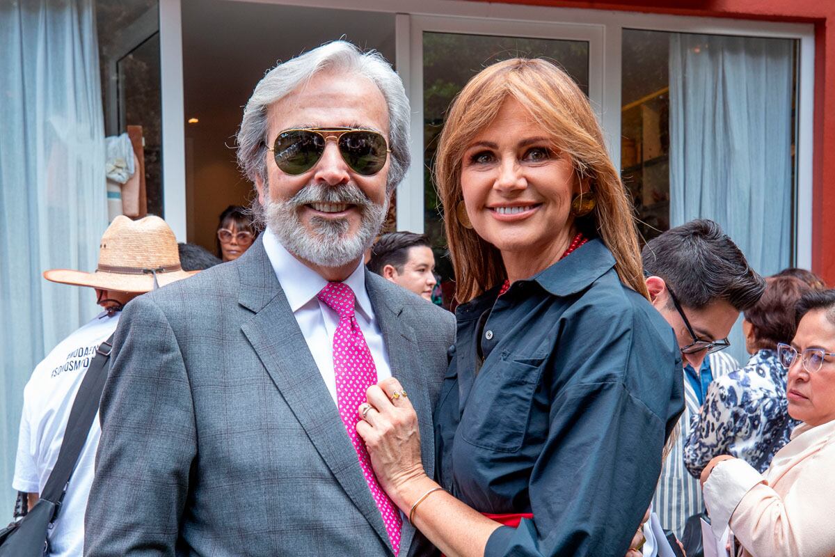 Lorenzo Lazo y Luz Blanchet. (Foto: Leonardo Gómez)