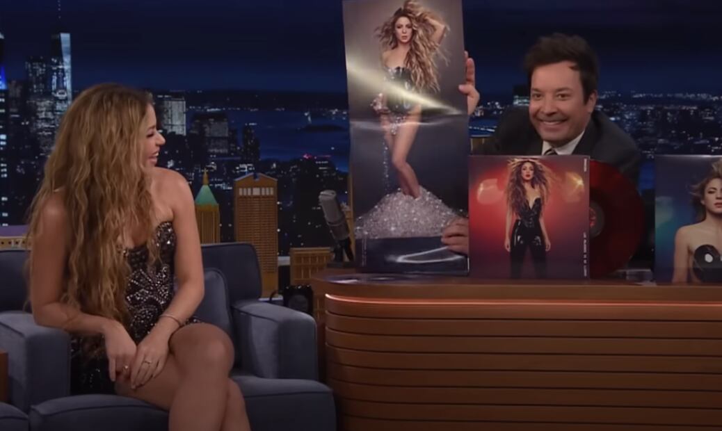 Shakira y Jimmy Fallon/Captura de pantalla YouTube.