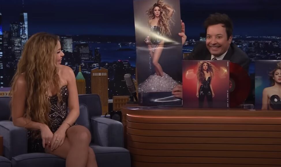 Shakira y Jimmy Fallon/Captura de pantalla YouTube.