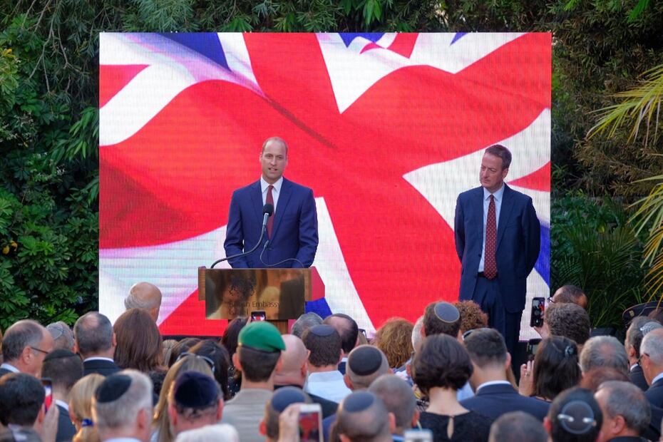 El príncipe William y su visita al Muro de los Lamentos