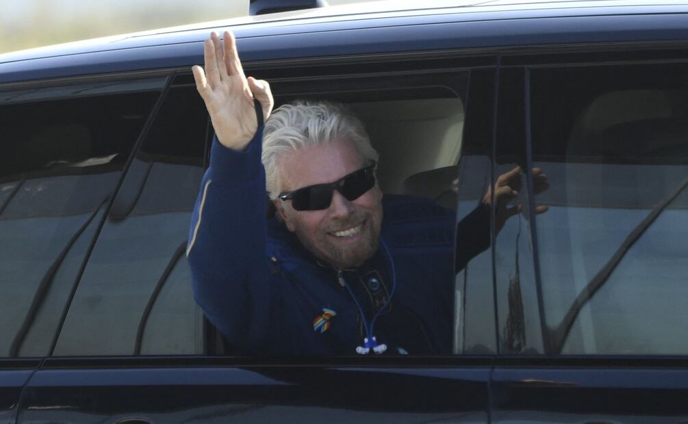 Richard Branson. Así es su primer vuelo al espacio