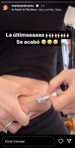Mariana Rodríguez comparte el final de su tratamiento, "Los milagros toman su tiempo"