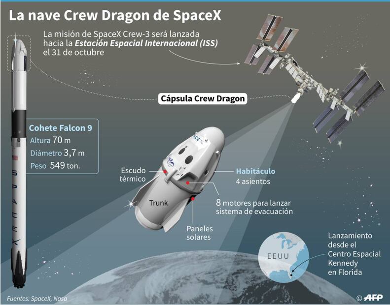 Astronautas de Elon Musk deberán usar ropa interior porque no funciona el baño de una cápsula de Space X