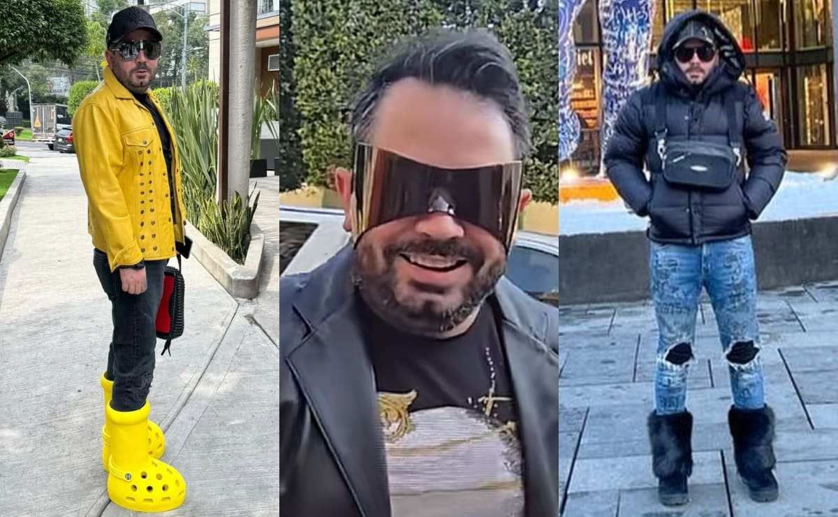 José Eduardo Derbez y sus looks más extravagantes: de botas a lentes gigantes