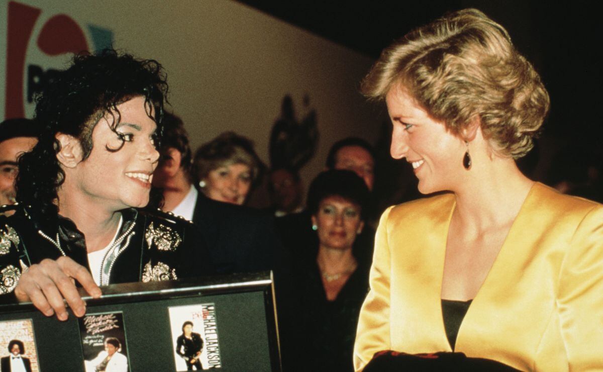 El día que Michael Jackson y Diana, princesa de Gales, se conocieron