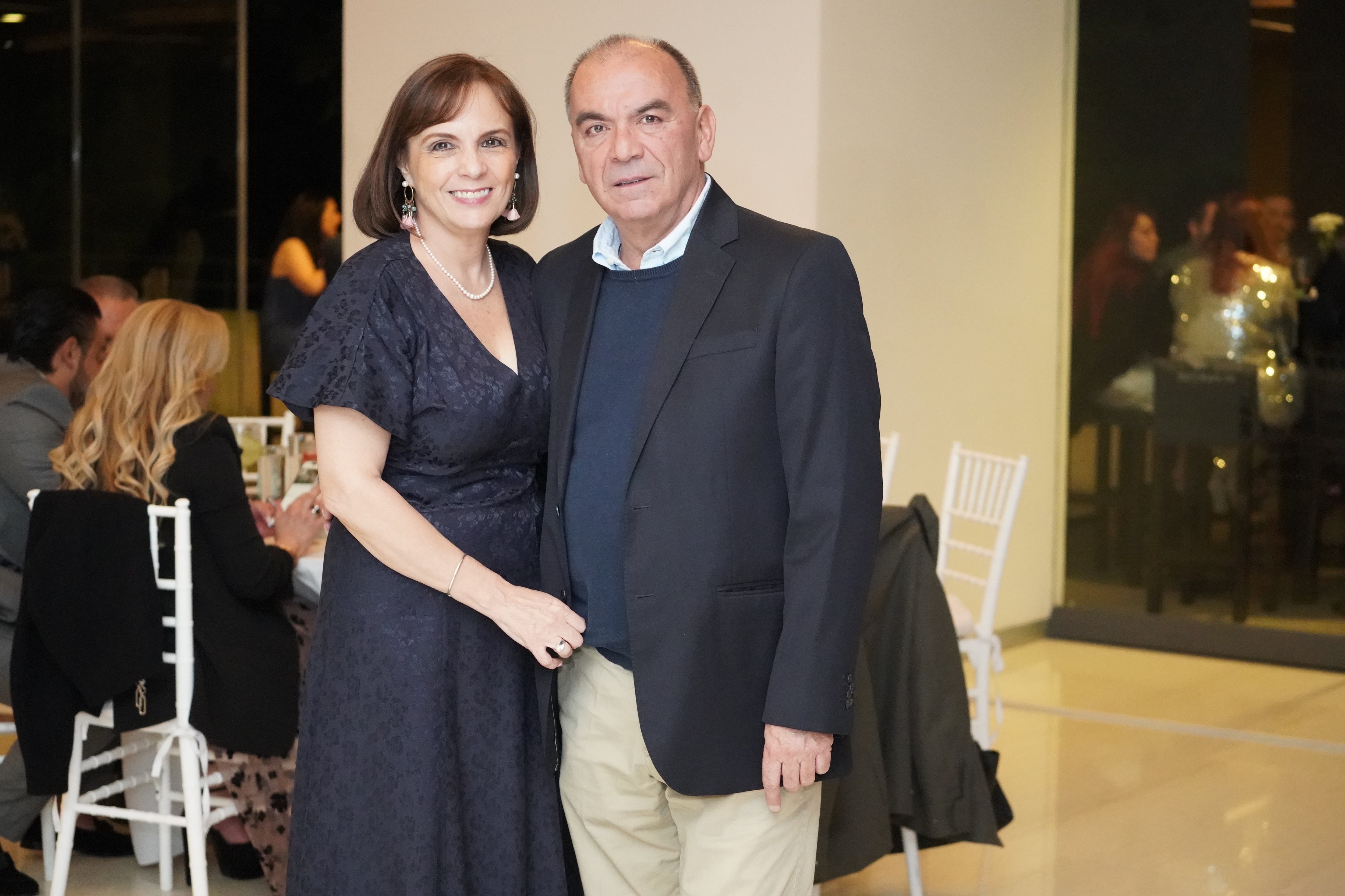 Lourdes López y Gerardo Pérez Celorio. (Foto: Leonardo Gómez)