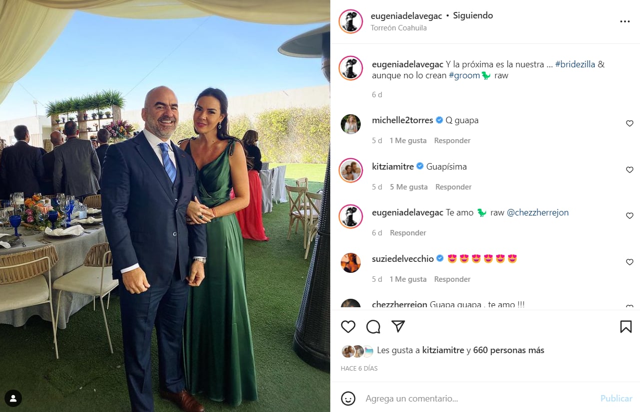 Eugenia de la Vega y Chezz Herrejón: la historia de amor