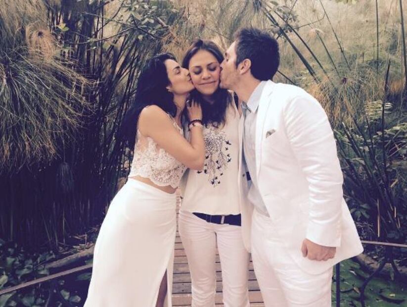 Vadhir y José Eduardo Derbez comparten fotografías de la boda de Aislinn Derbez