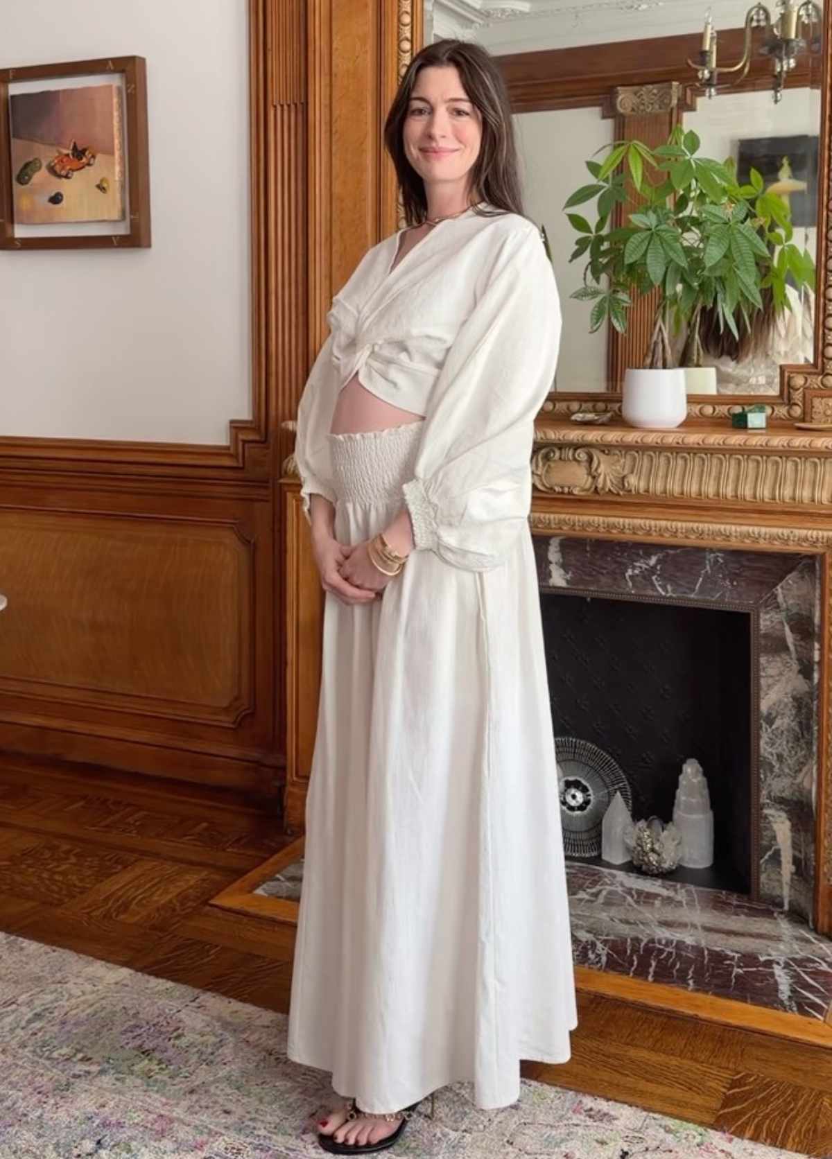 Anne Hathaway está embarazada de su tercer hijo / Foto: Instagram