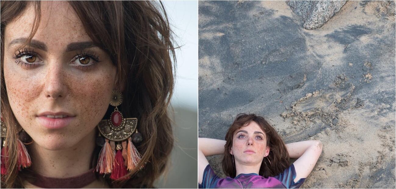 Natalia Téllez muestra sus pecas al natural