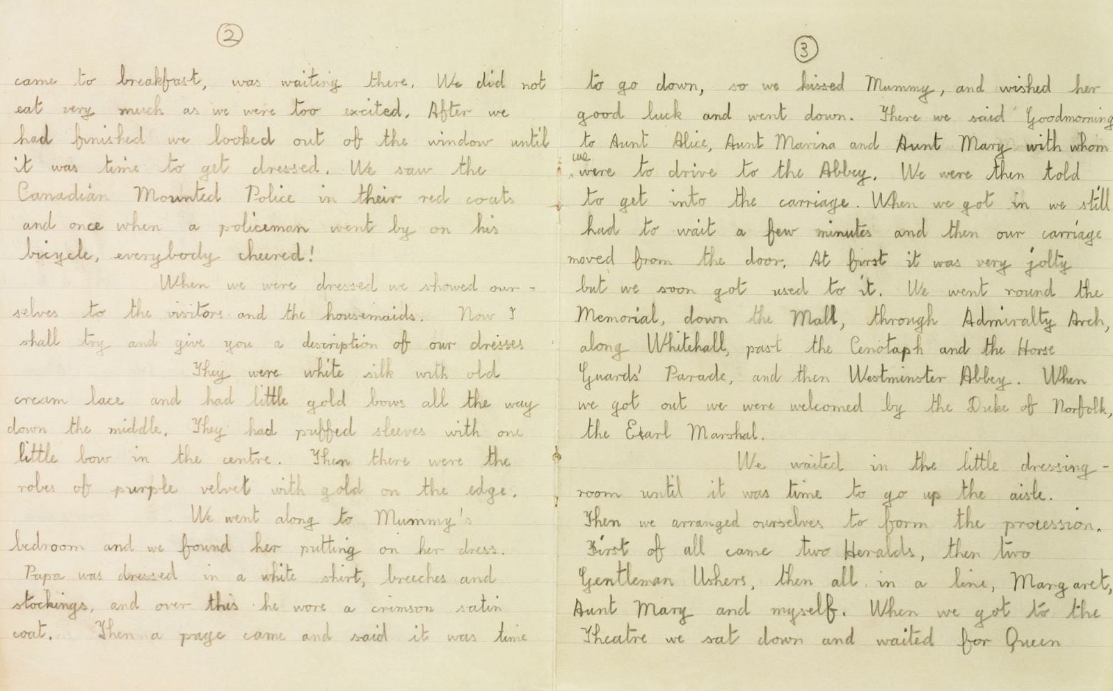 La dulce carta que la reina Isabel II dedicó a sus papás cuando tenía 11 años