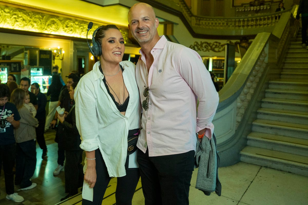 Laura Jáuregui y Juan Díaz Canedo. (Foto: Héptor Arjona)