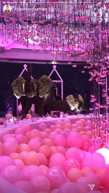 FOTOS: Así fue el baby shower de Khloé Kardashian