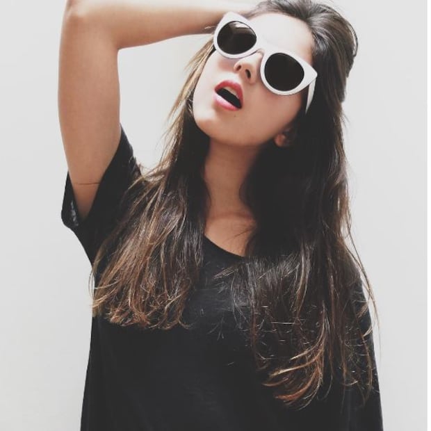 María Ibarra, toda una top model a sus 18 años