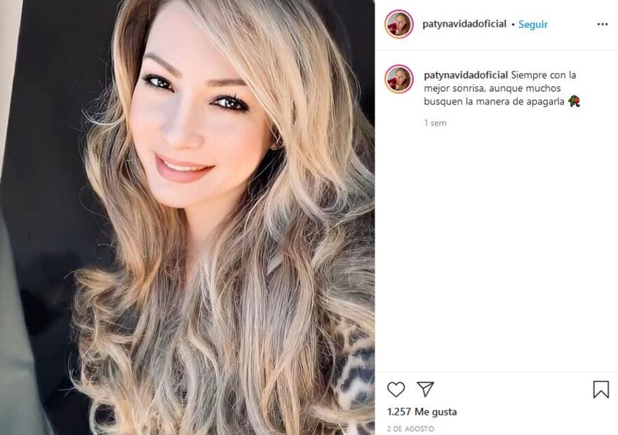 Paty Navidad: “Por la mala me tocó comprobarlo” sobre su contagio de Covid-19
