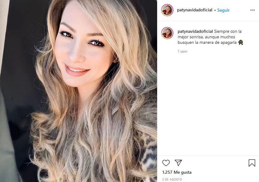 Paty Navidad: “Por la mala me tocó comprobarlo” sobre su contagio de Covid-19