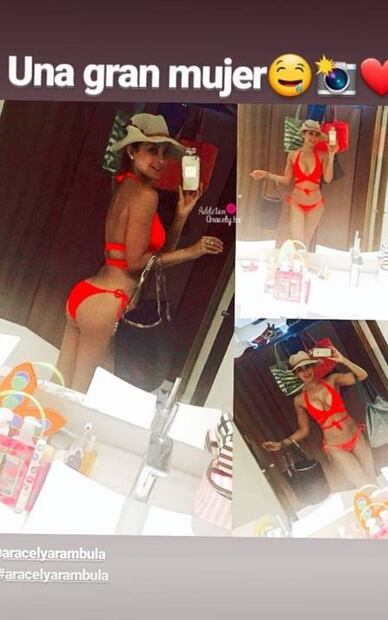 Aracely Arámbula despide el verano con los bikinis más sexys