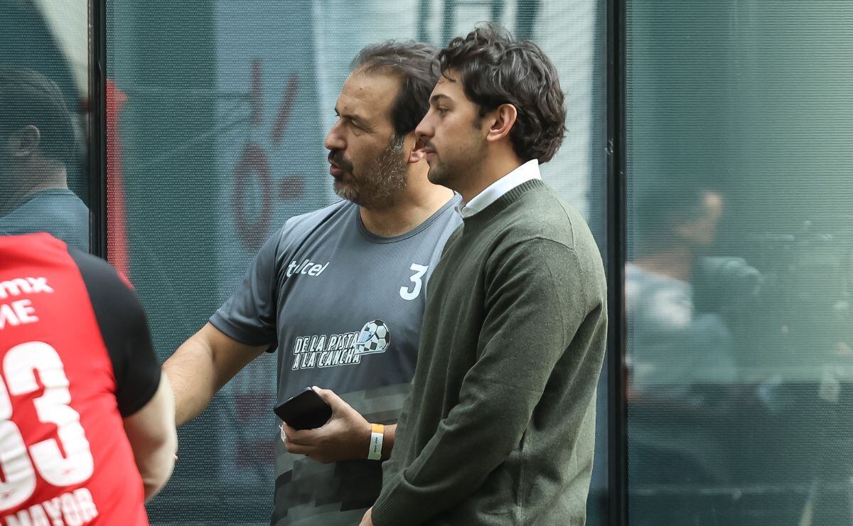 Joaquín Beltrán y Tony Mils. (Foto: Esteban Torreblanca)