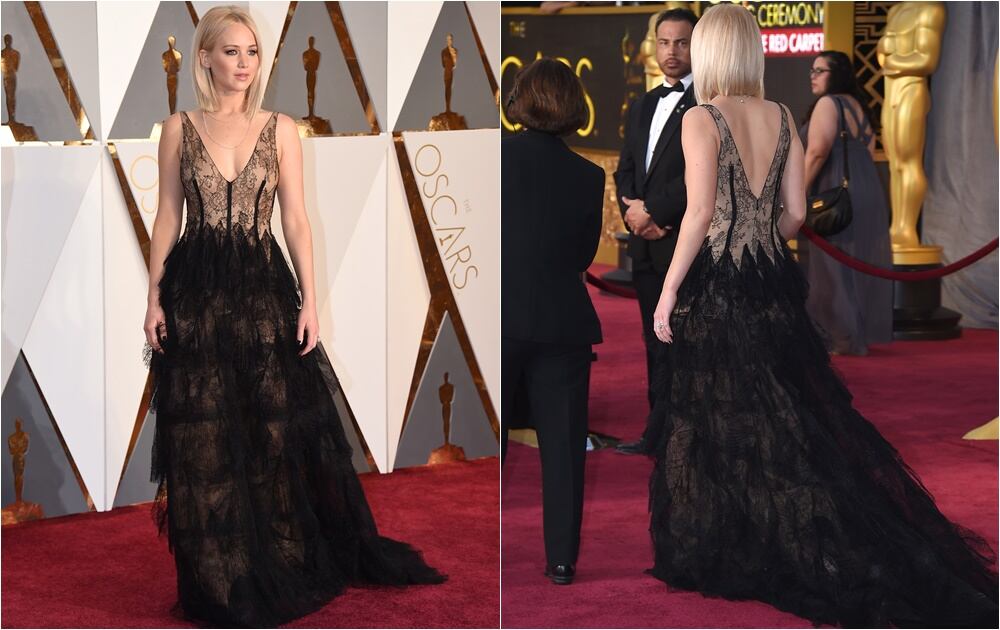 Las famosas mejor vestidas en los Oscar 2016