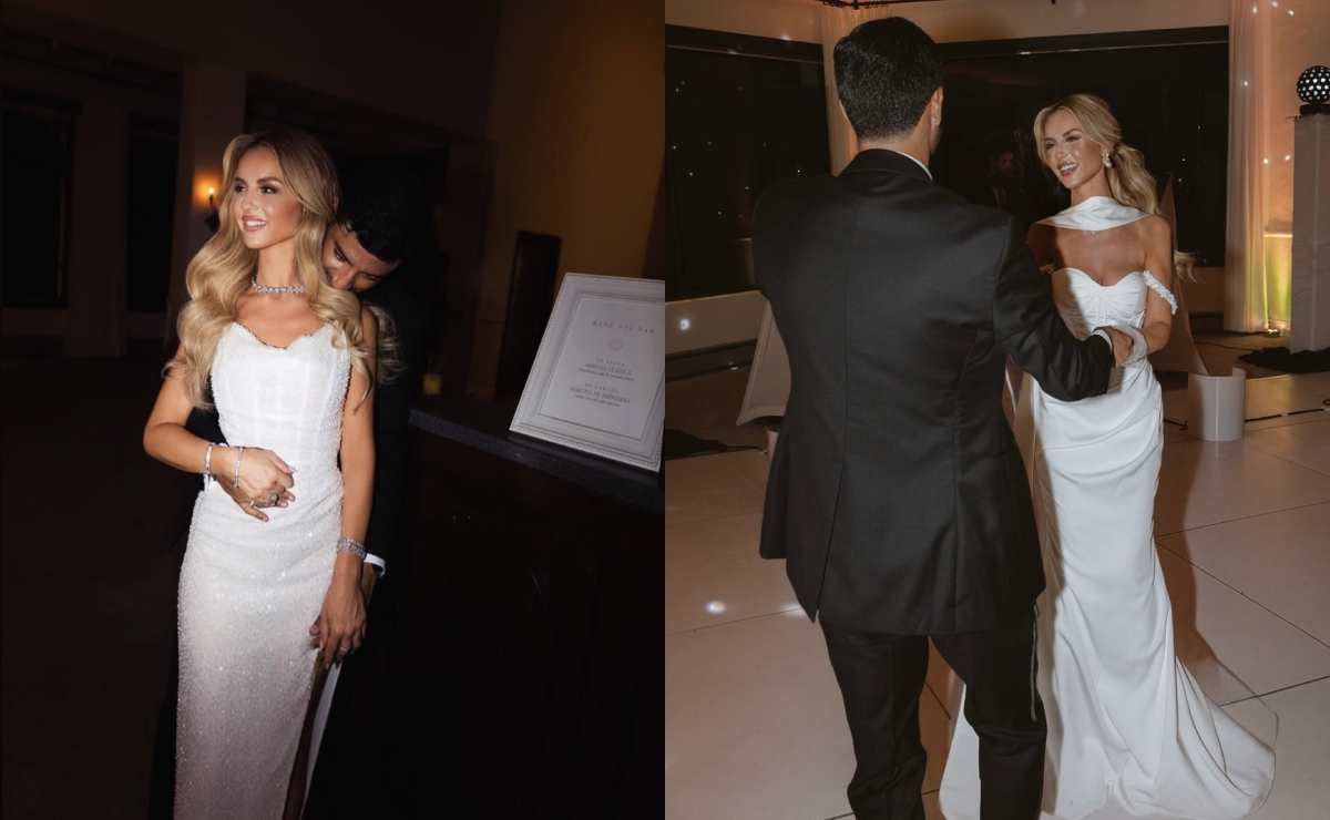 Carlos Vela y Saioa Cañibano renovaron sus votos / Foto: Instagram @carlosv11_