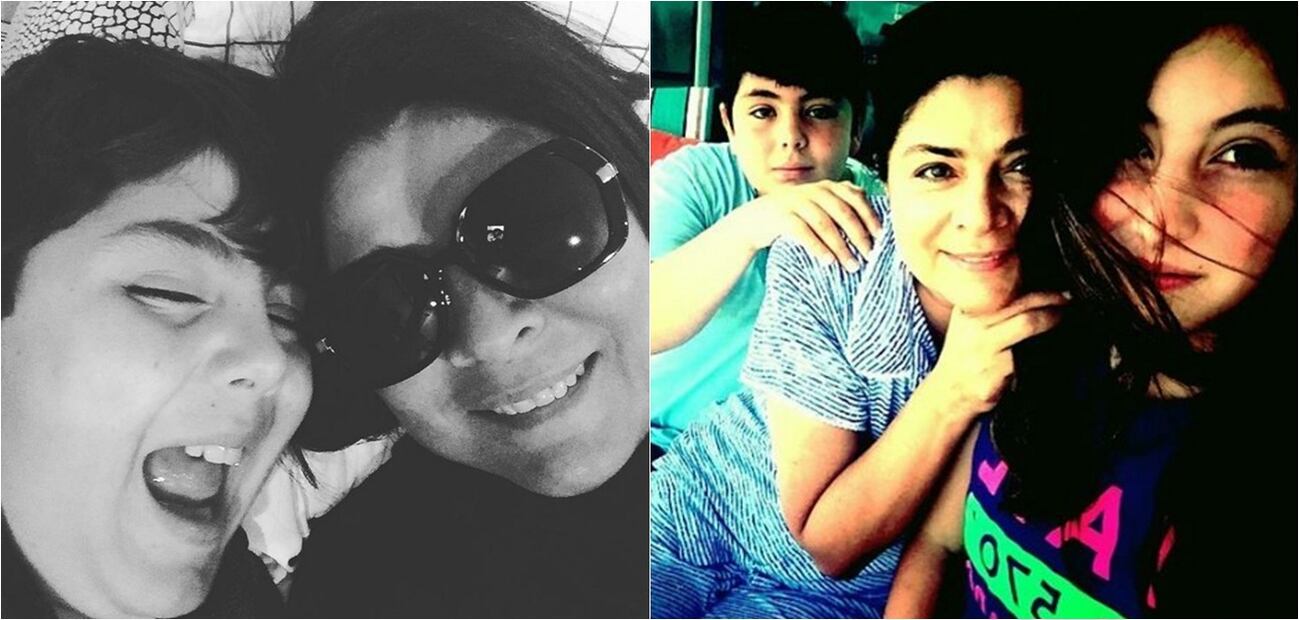 Los mellizos de Victoria Ruffo y Omar Fayad